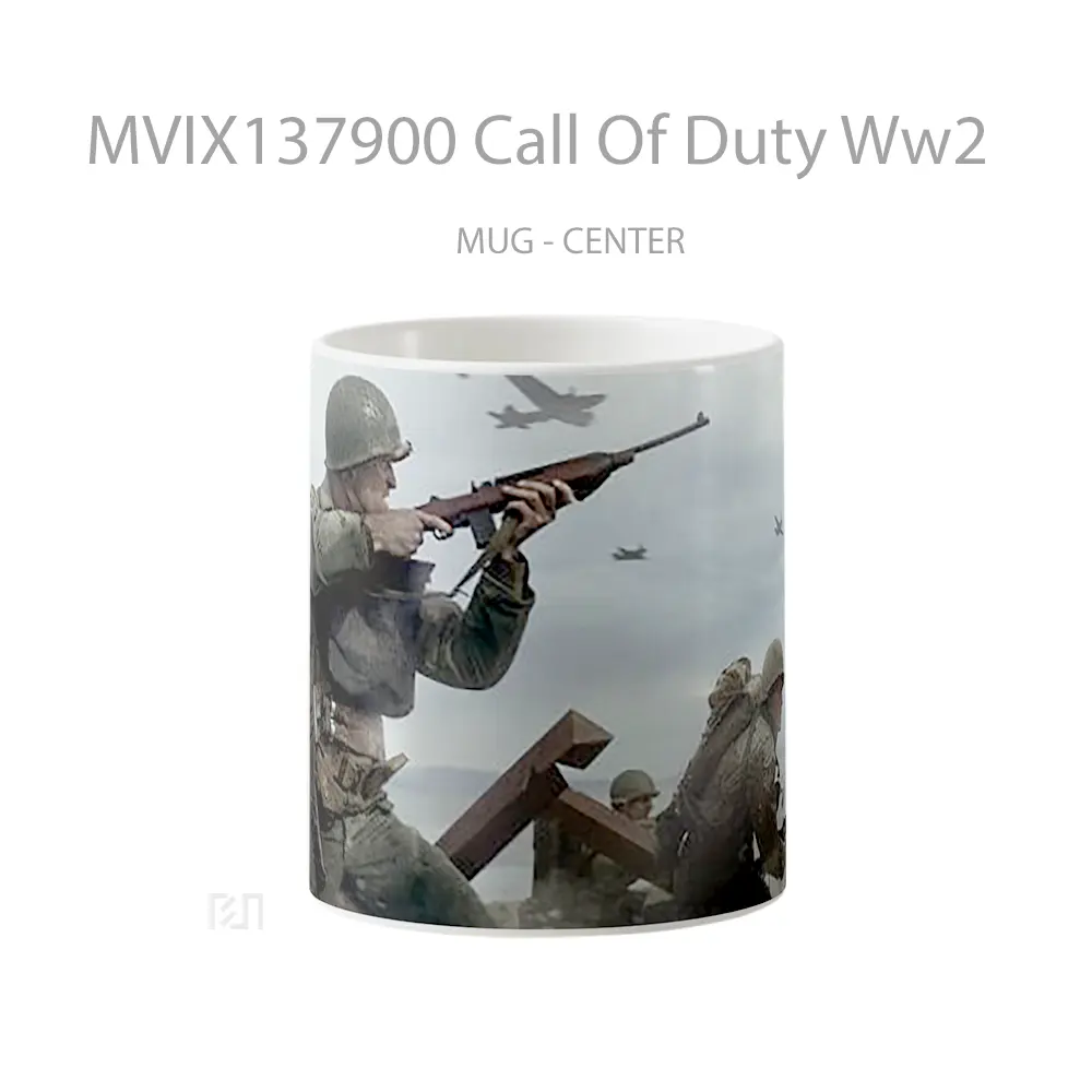 Mug Call Of Duty Ww2 Cangkir Gamer