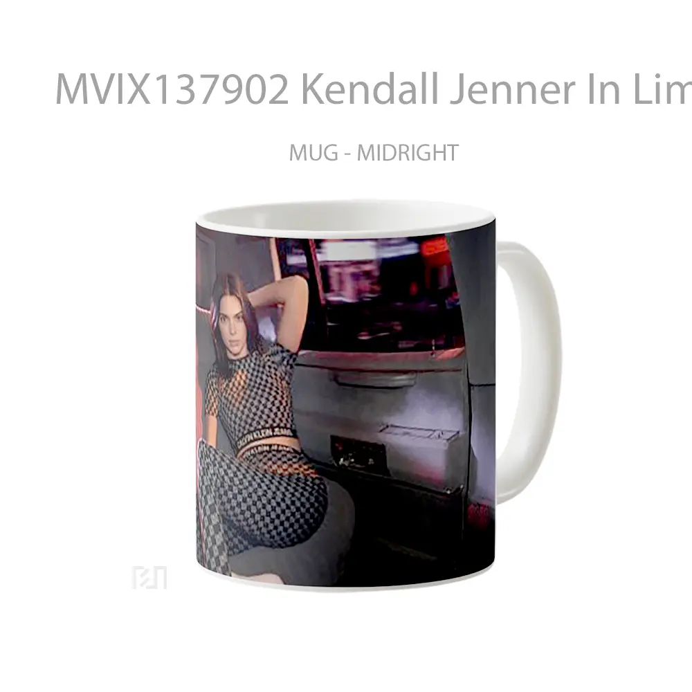Mug Kendall Jenner In Limousine Gelas Selebriti - All-side / Desain