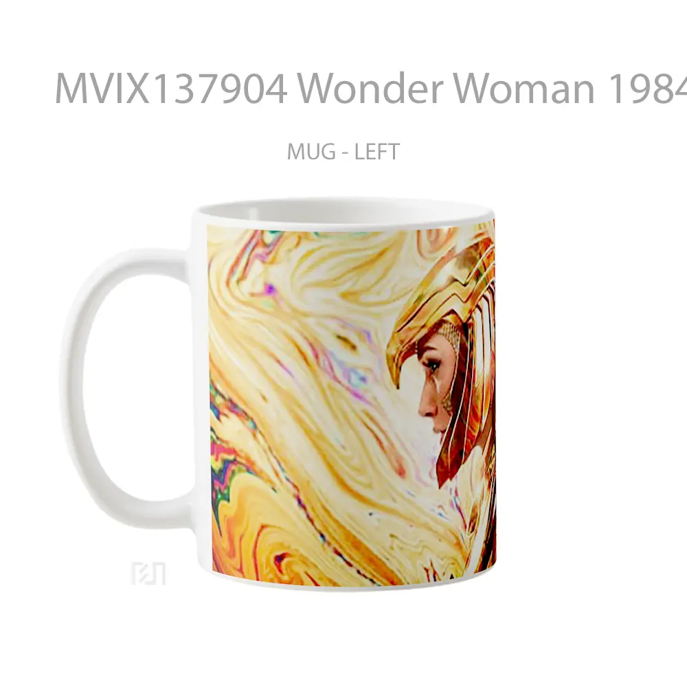 Mug Wonder Woman 1984 Poster V1 Gelas Superhero - All-side / Desain