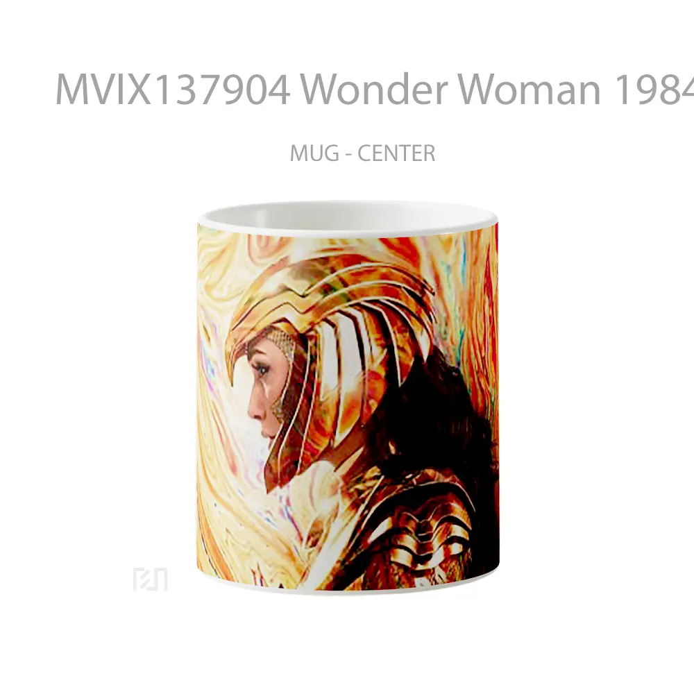 Mug Wonder Woman 1984 Poster V1 Gelas Superhero