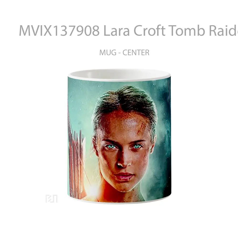 Mug Lara Croft Tomb Raider Gelas Keramik Unik