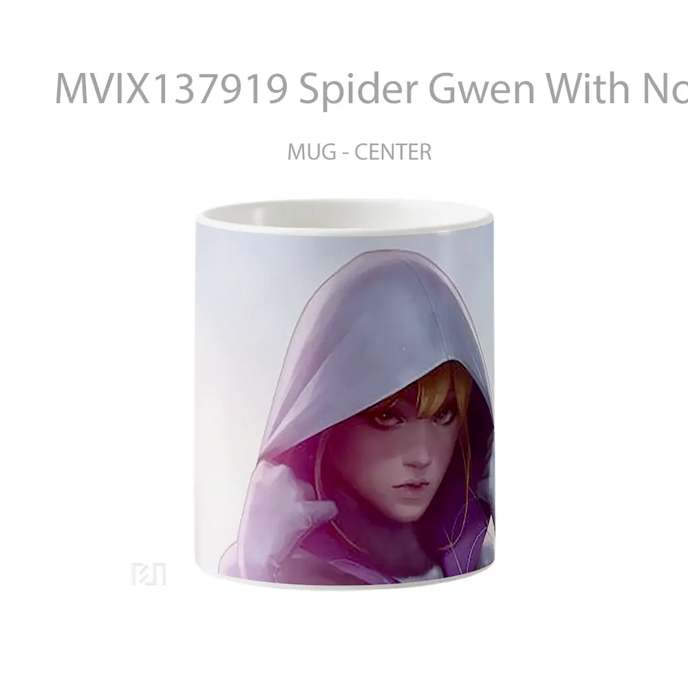 Mug Spider Gwen With No Mask Gelas Keramik Unik