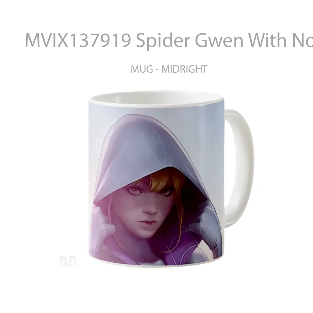 Mug Spider Gwen With No Mask Gelas Keramik Unik - All-side / Desain