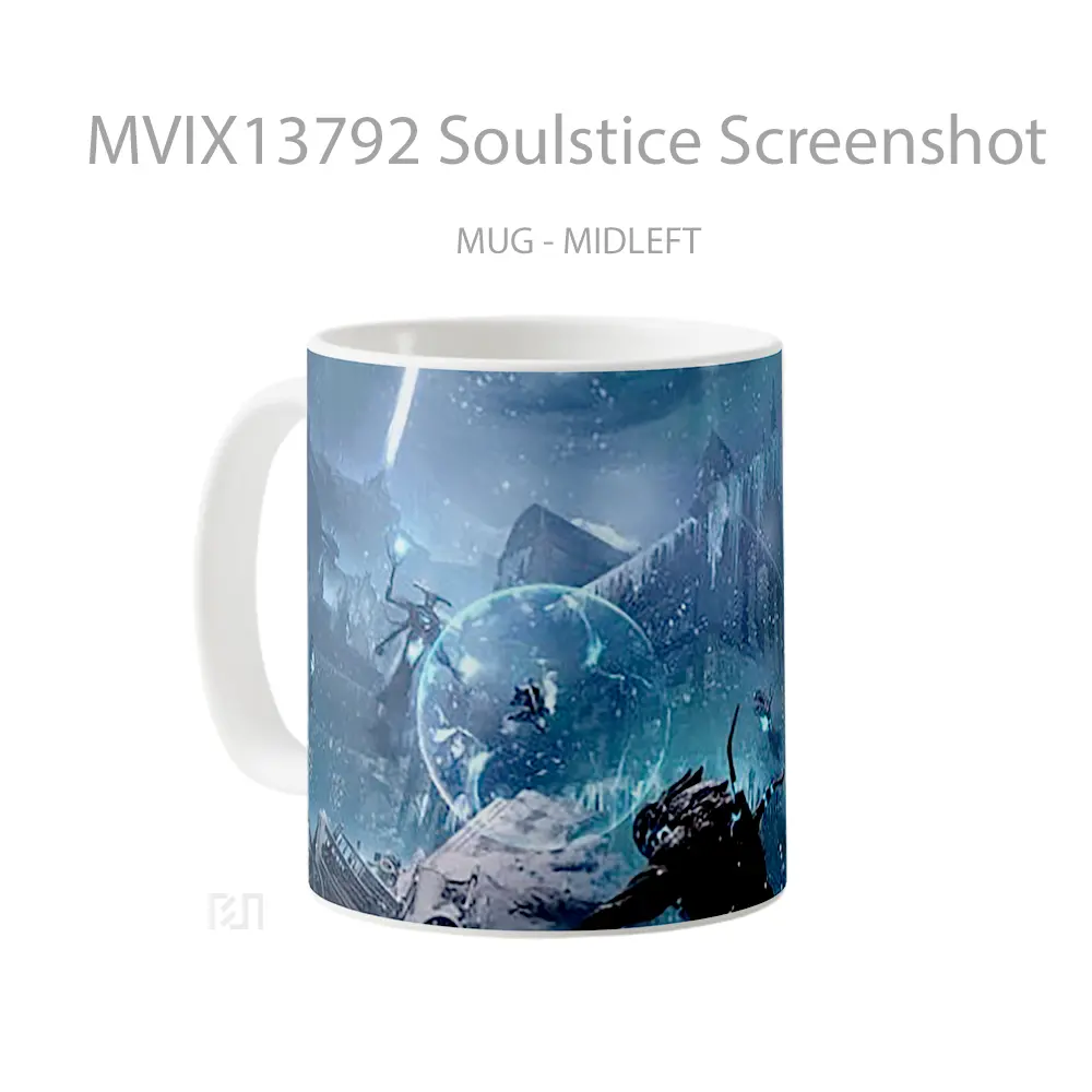 Mug Soulstice Screenshot Gelas Keramik Unik - All-side / Desain