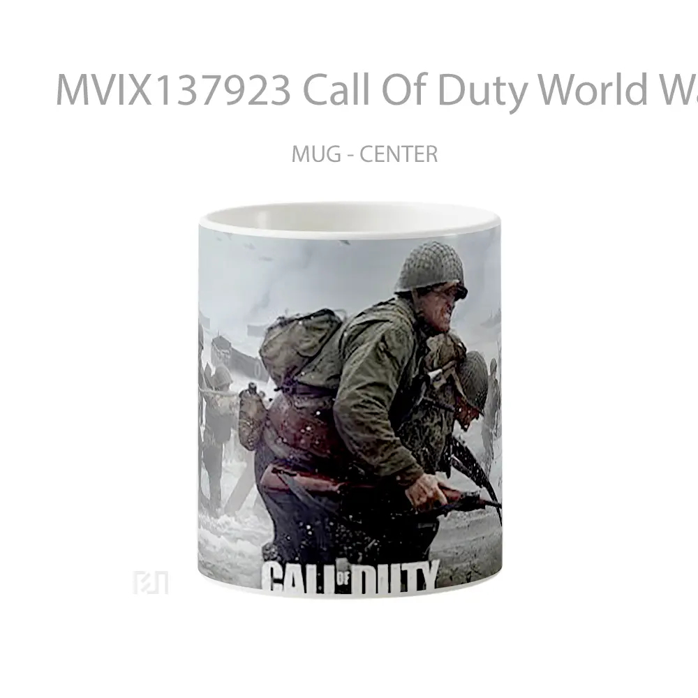 Mug Call Of Duty World War 2 Cangkir Gamer