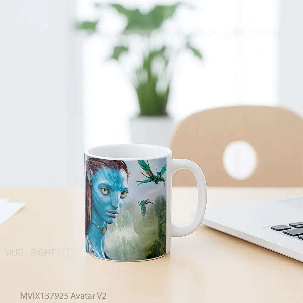 Mug Avatar V2 Gelas Film - All-side / Desain
