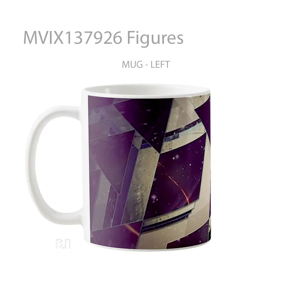 Mug Figures Gelas Keramik Unik - All-side / Desain