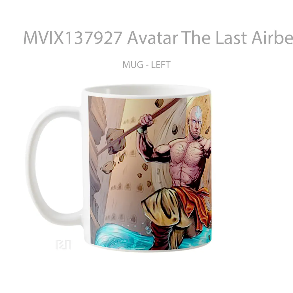 Mug Avatar The Last Airbender Fanart Gelas Film - All-side / Desain