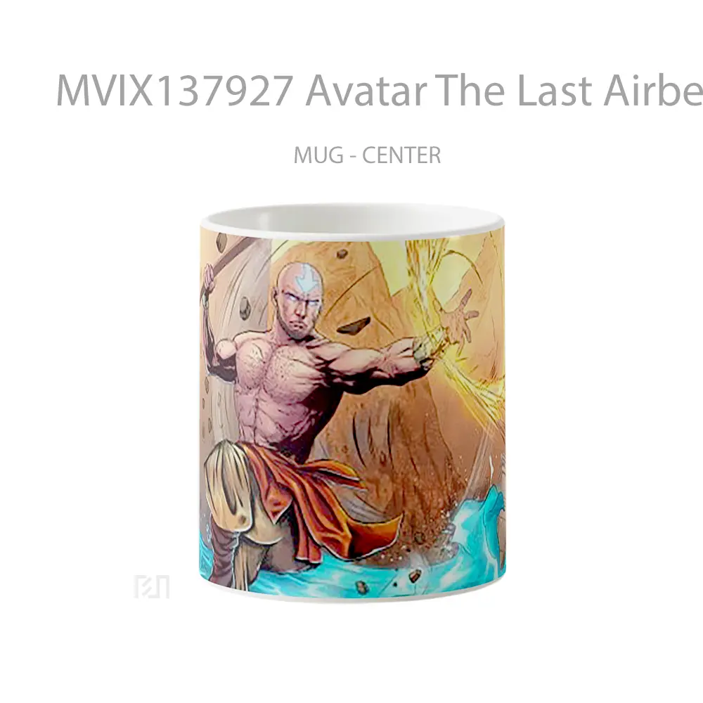 Mug Avatar The Last Airbender Fanart Gelas Film
