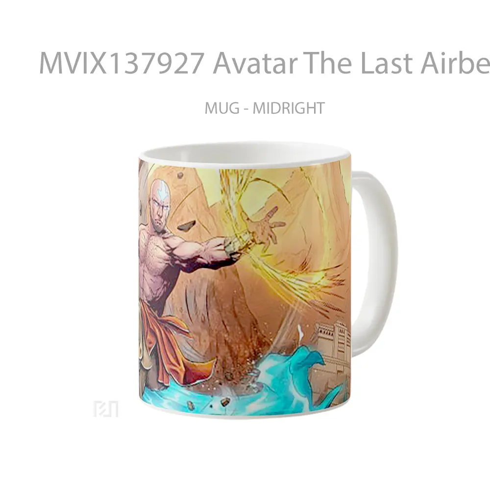 Mug Avatar The Last Airbender Fanart Gelas Film - All-side / Desain