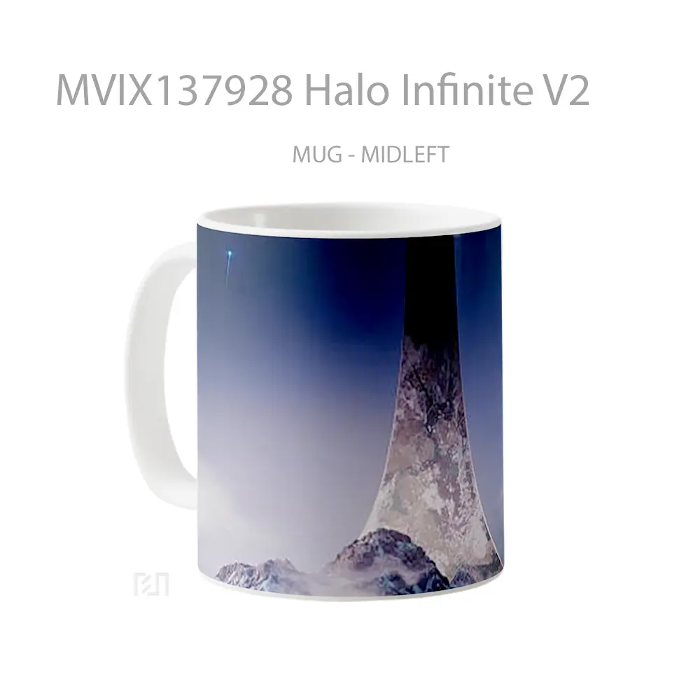 Mug Halo Infinite V2 Cangkir Gamer - All-side / Desain