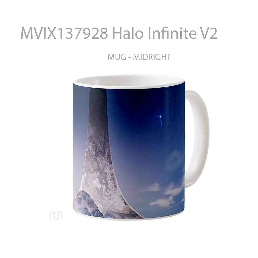 Mug Halo Infinite V2 Cangkir Gamer - All-side / Desain