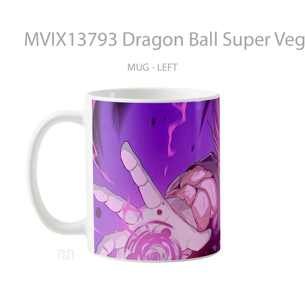 Mug Dragon Ball Super Vegeta Ultra Ego Cangkir Anime - All-side / Desain