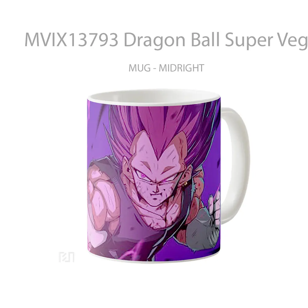 Mug Dragon Ball Super Vegeta Ultra Ego Cangkir Anime - All-side / Desain