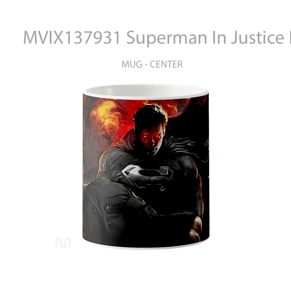 Mug Superman In Justice League Gelas Superhero