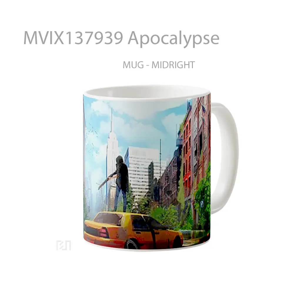 Mug Apocalypse Gelas Keramik Unik - All-side / Desain