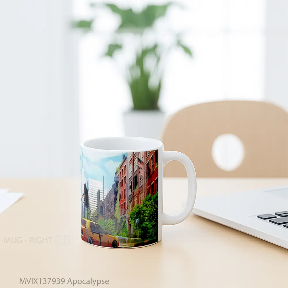 Mug Apocalypse Gelas Keramik Unik - All-side / Desain