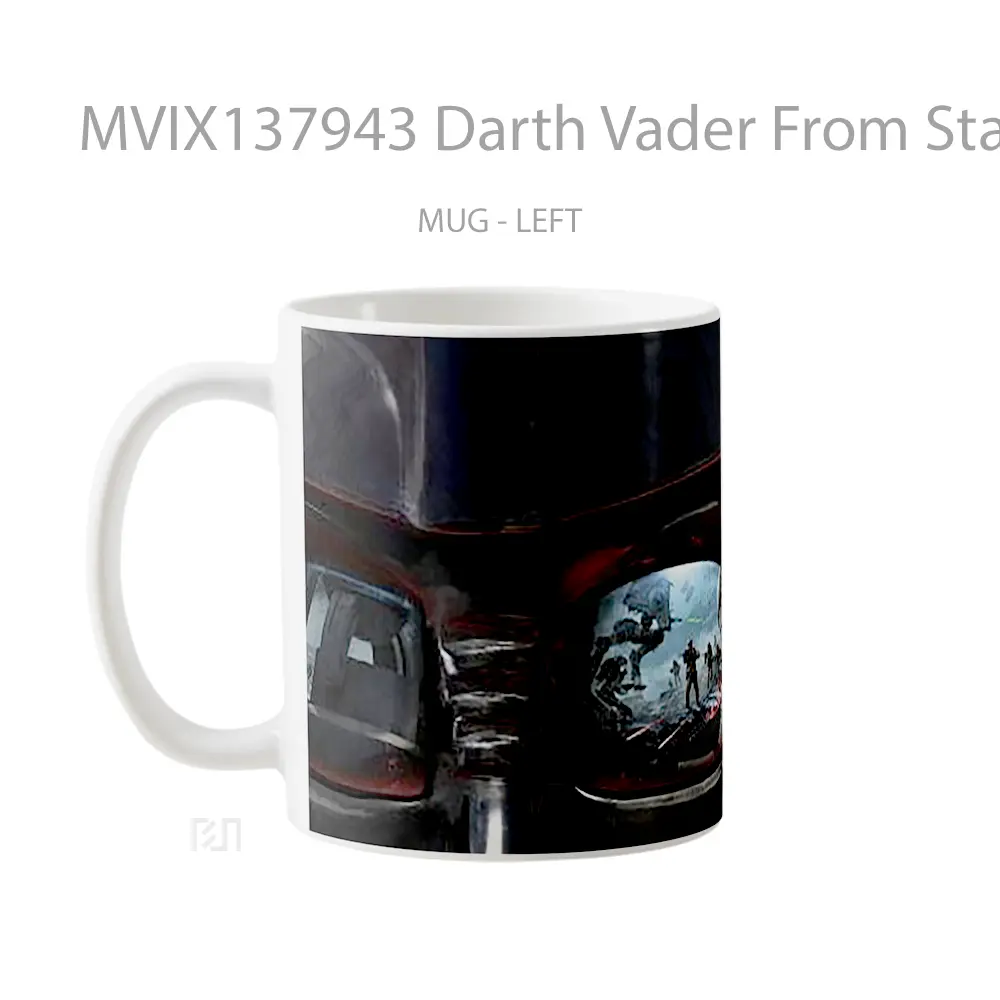 Mug Darth Vader From Star Wars Battlefront Gelas Star Wars - Tampak Tengah
