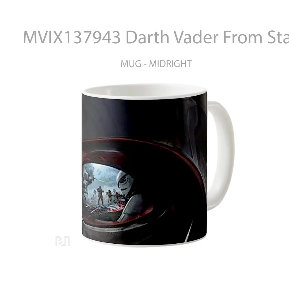 Mug Darth Vader From Star Wars Battlefront Gelas Star Wars - Tampak Tengah