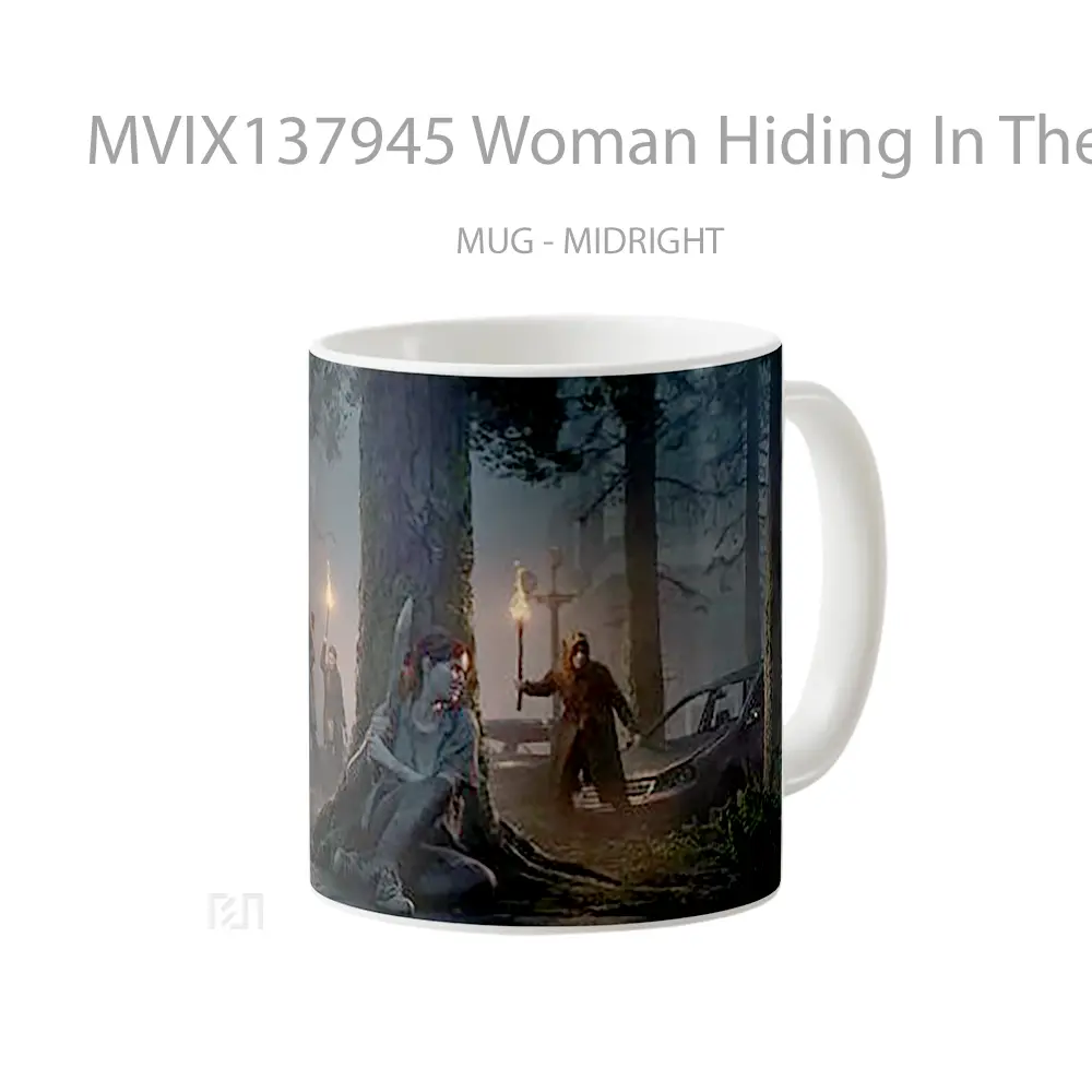 Mug Woman Hiding In The Last Of Us Gelas Keramik Unik - All-side / Desain