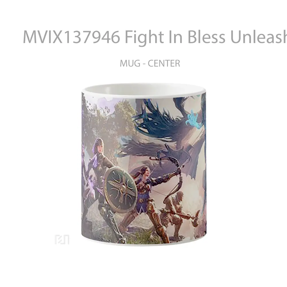 Mug Fight In Bless Unleashed Gelas Keramik Unik
