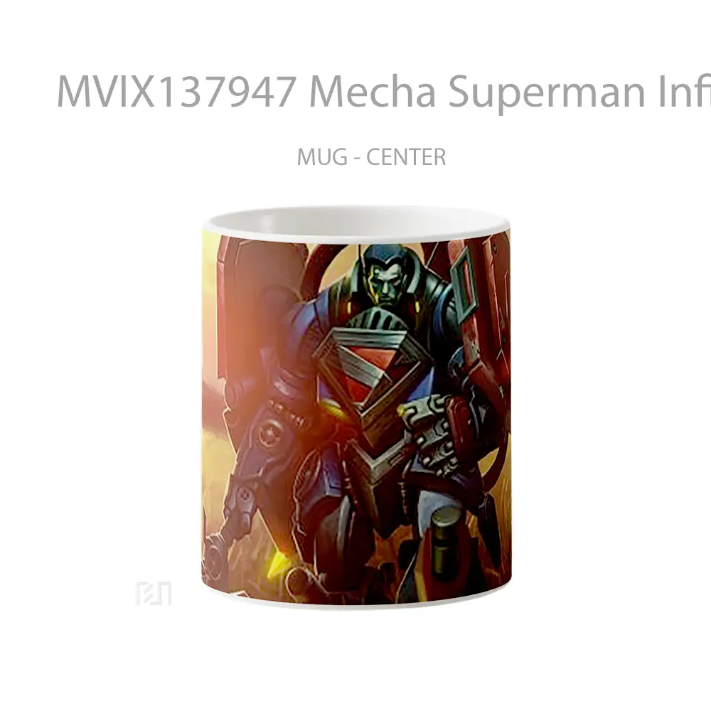Mug Mecha Superman Infinite Crisis Gelas Superhero