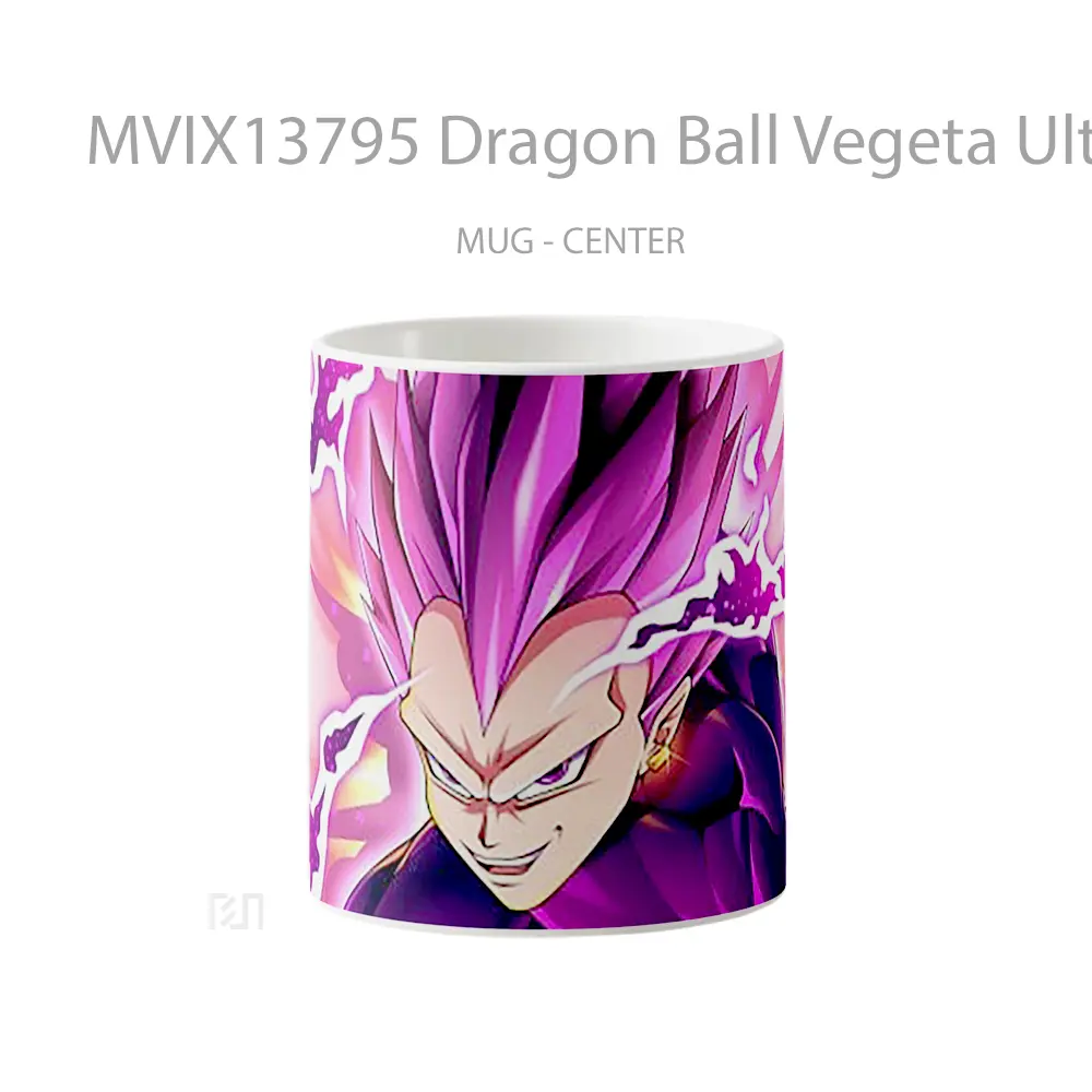 Mug Dragon Ball Vegeta Ultra Ego Cangkir Anime