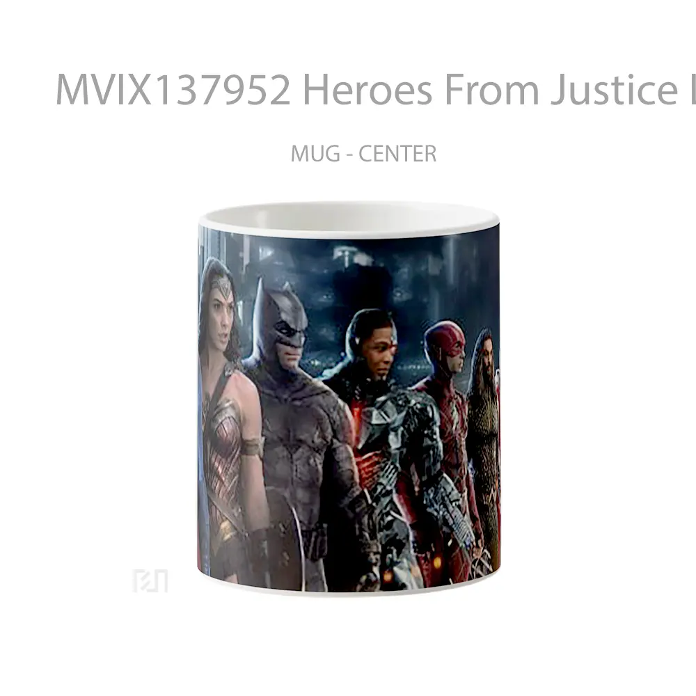 Mug Heroes From Justice League Gelas Superhero