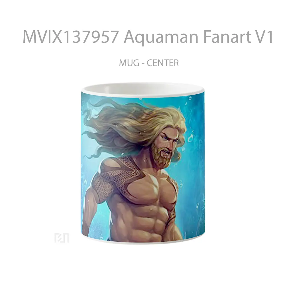 Mug Aquaman Fanart V1 Gelas Superhero