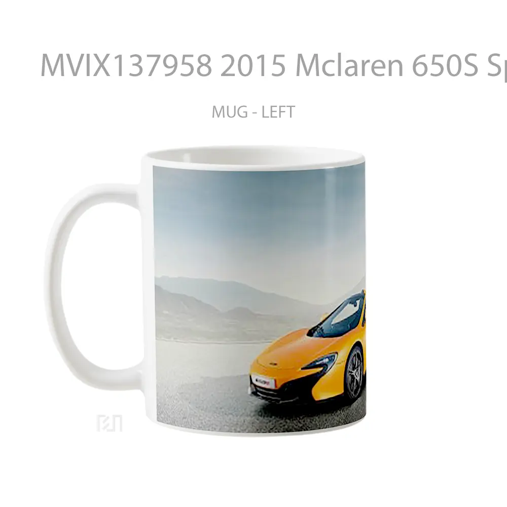 Mug 2015 Mclaren 650S Spider Gelas Keramik Unik - All-side / Desain