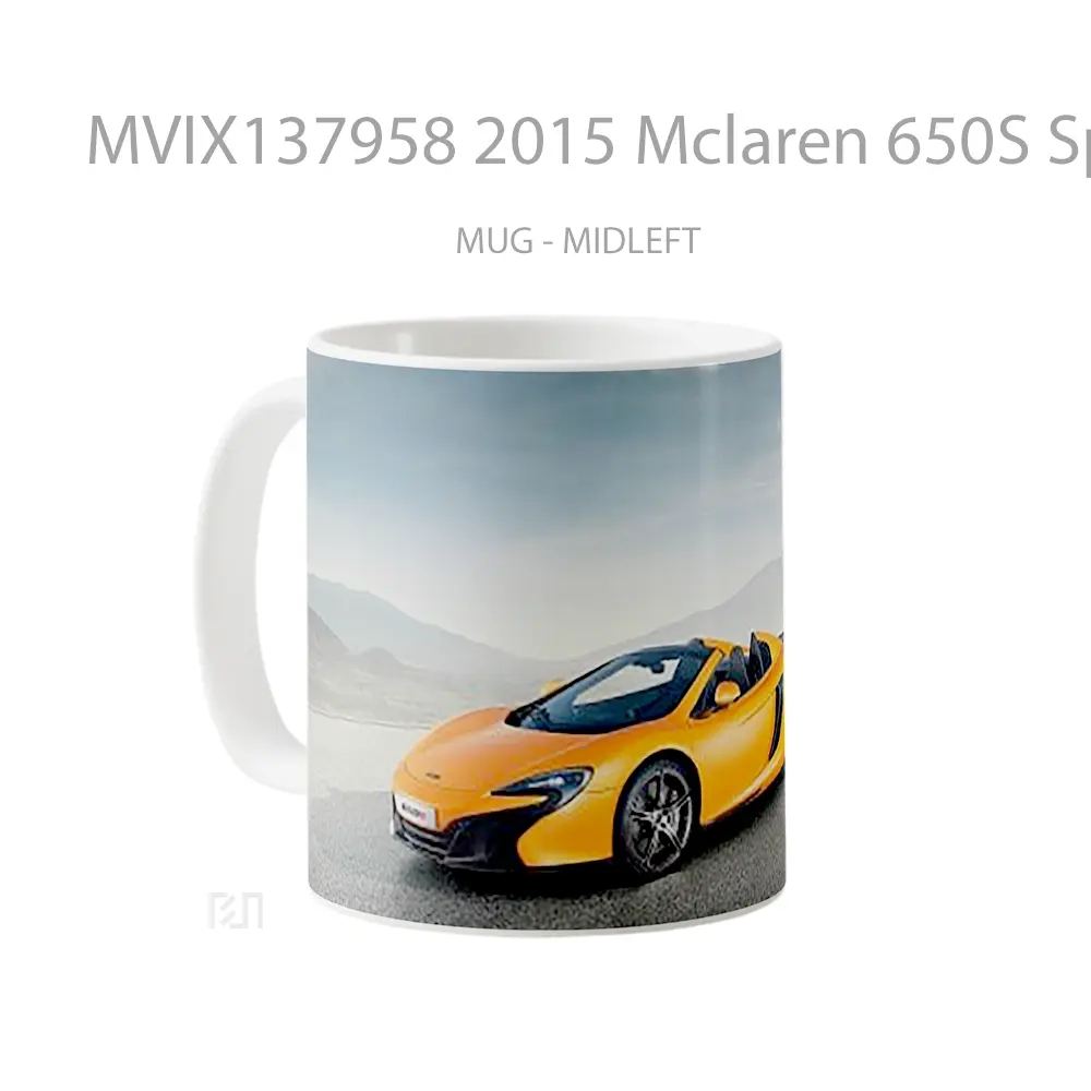 Mug 2015 Mclaren 650S Spider Gelas Keramik Unik - All-side / Desain