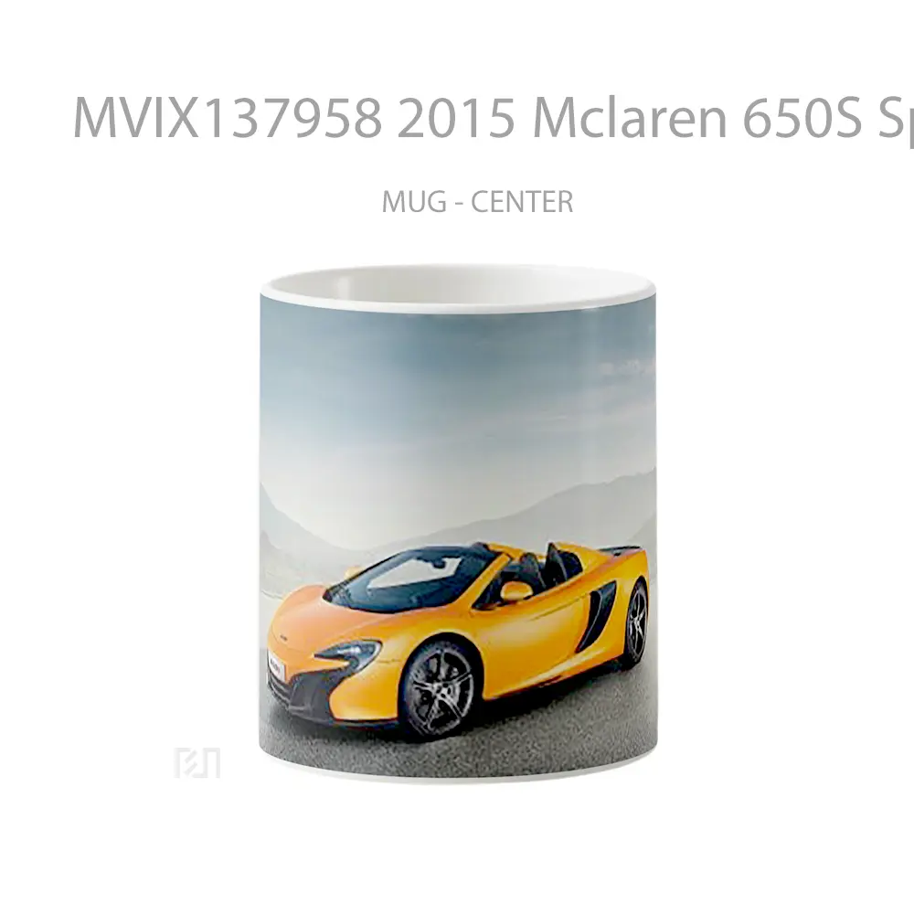 Mug 2015 Mclaren 650S Spider Gelas Keramik Unik