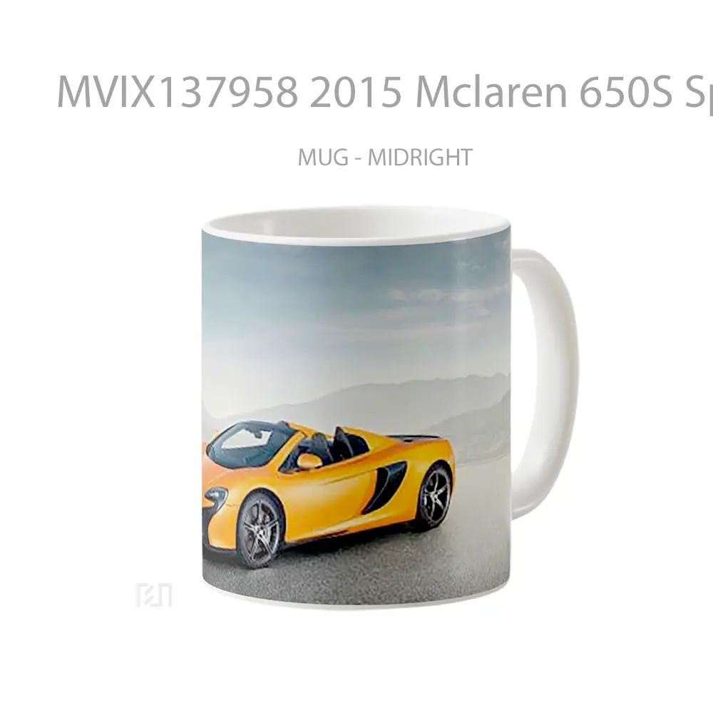 Mug 2015 Mclaren 650S Spider Gelas Keramik Unik - All-side / Desain