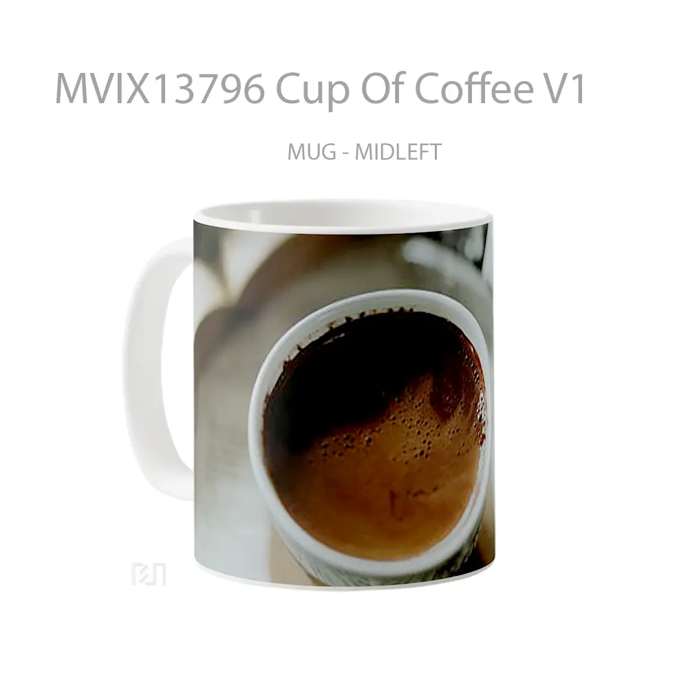 Mug Cup Of Coffee V1 Cangkir Kopi - All-side / Desain