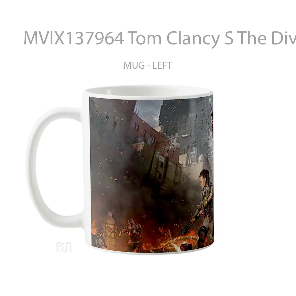 Mug Tom Clancy S The Division 2 Warlords Of New York Gelas Keramik Unik - All-side / Desain