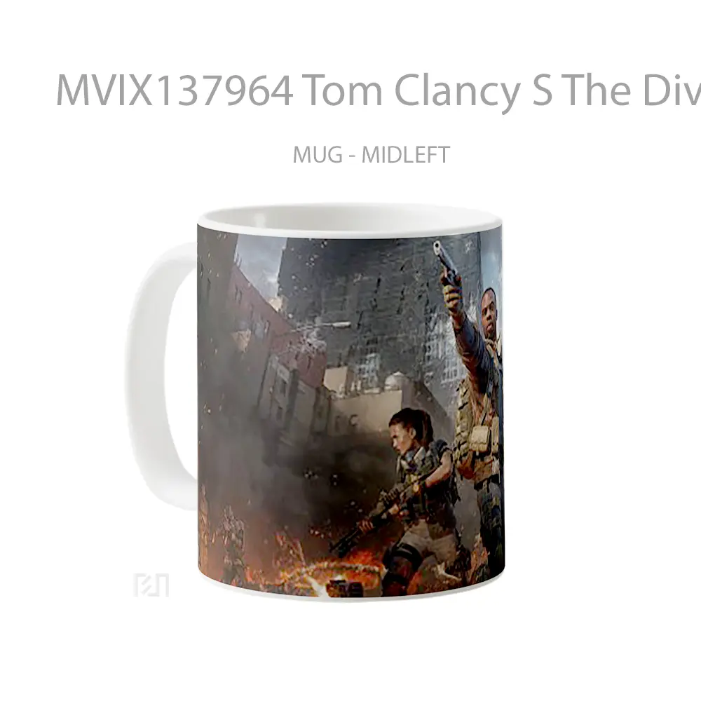 Mug Tom Clancy S The Division 2 Warlords Of New York Gelas Keramik Unik - All-side / Desain