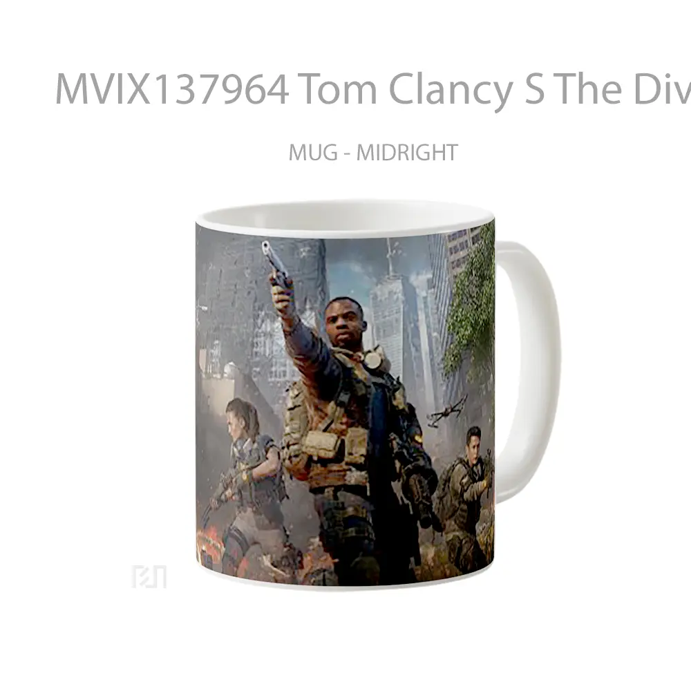 Mug Tom Clancy S The Division 2 Warlords Of New York Gelas Keramik Unik - All-side / Desain