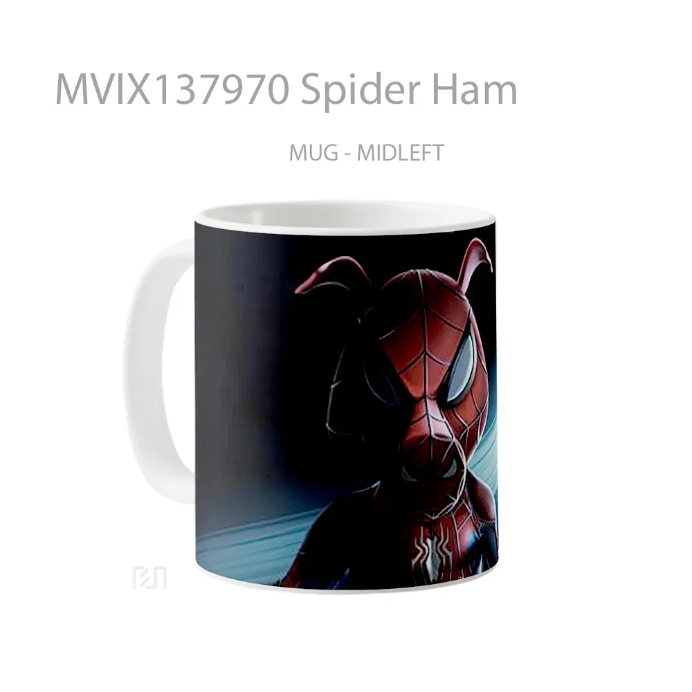Mug Spider Ham Gelas Keramik Unik - All-side / Desain