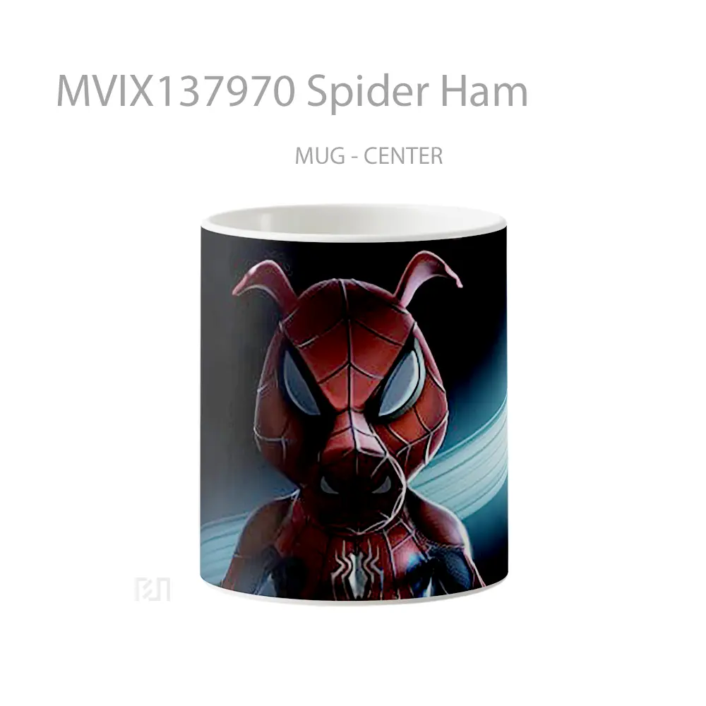 Mug Spider Ham Gelas Keramik Unik