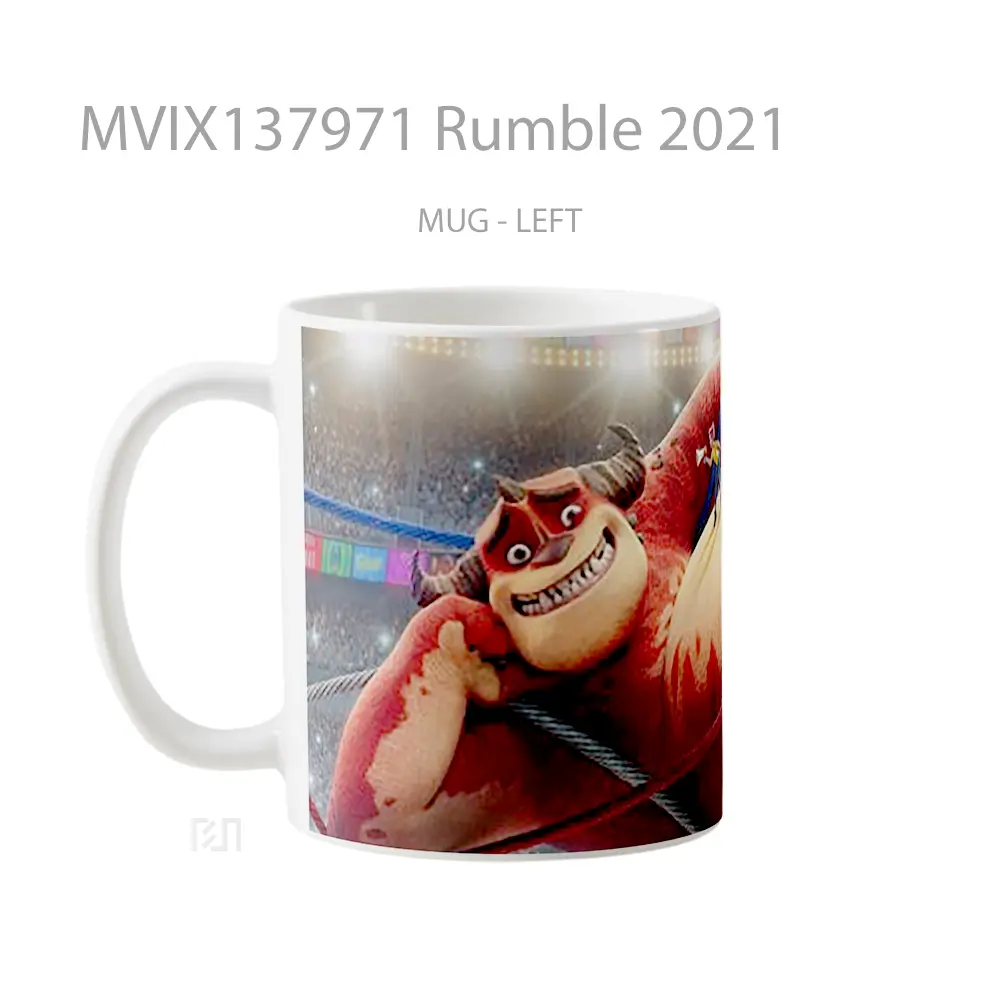 Mug Rumble 2021 Gelas Keramik Unik - All-side / Desain