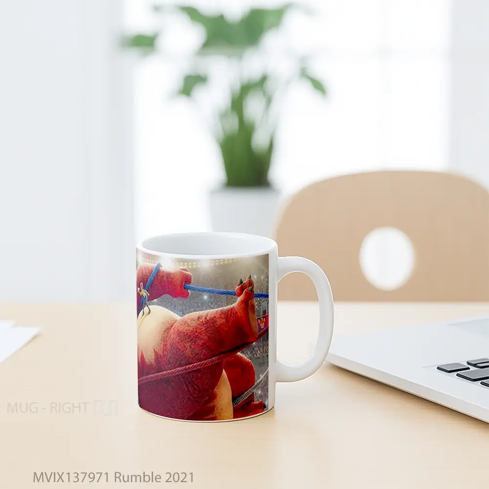 Mug Rumble 2021 Gelas Keramik Unik - All-side / Desain