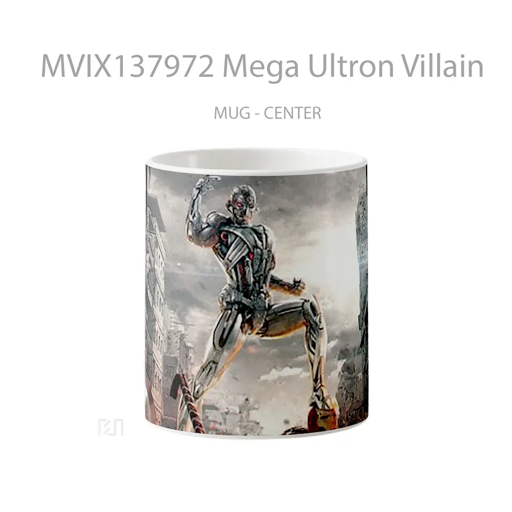 Mug Mega Ultron Villain Gelas Keramik Unik