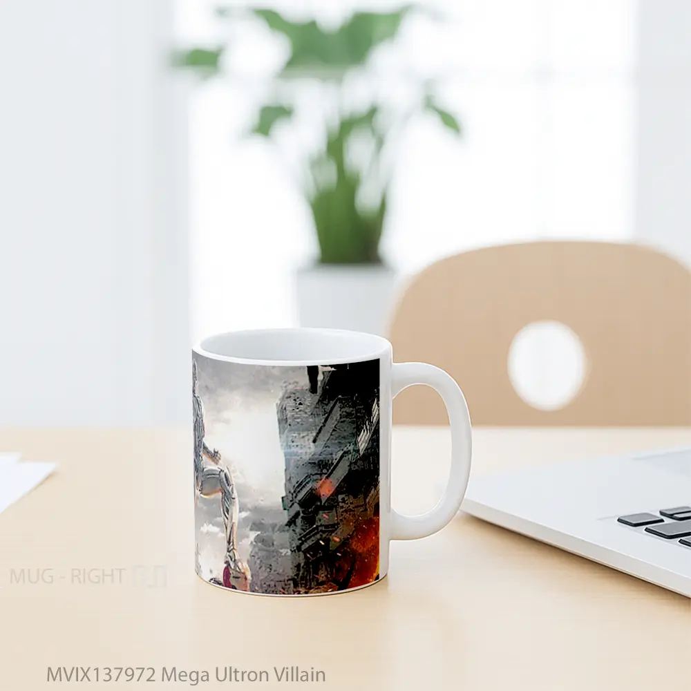 Mug Mega Ultron Villain Gelas Keramik Unik - All-side / Desain