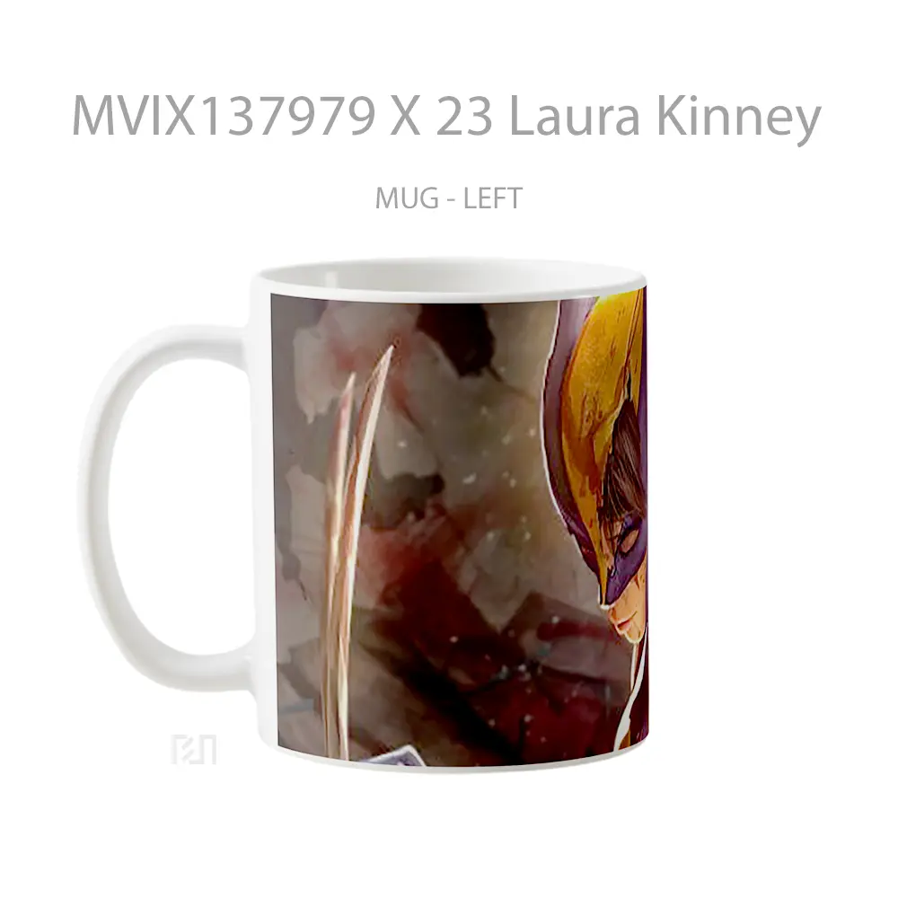 Mug X 23 Laura Kinney Gelas Keramik Unik - All-side / Desain