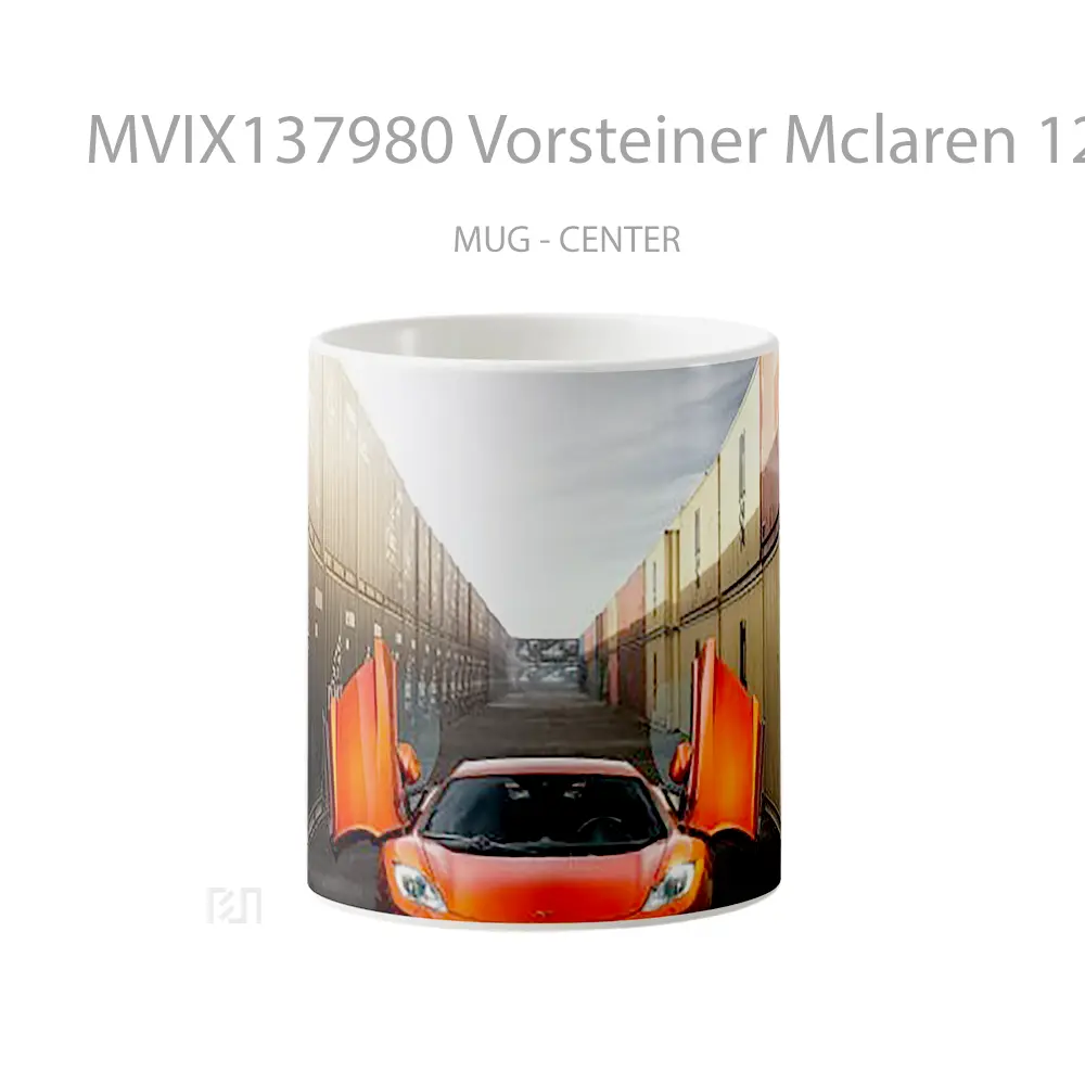 Mug Vorsteiner Mclaren 12C Gelas Keramik Unik