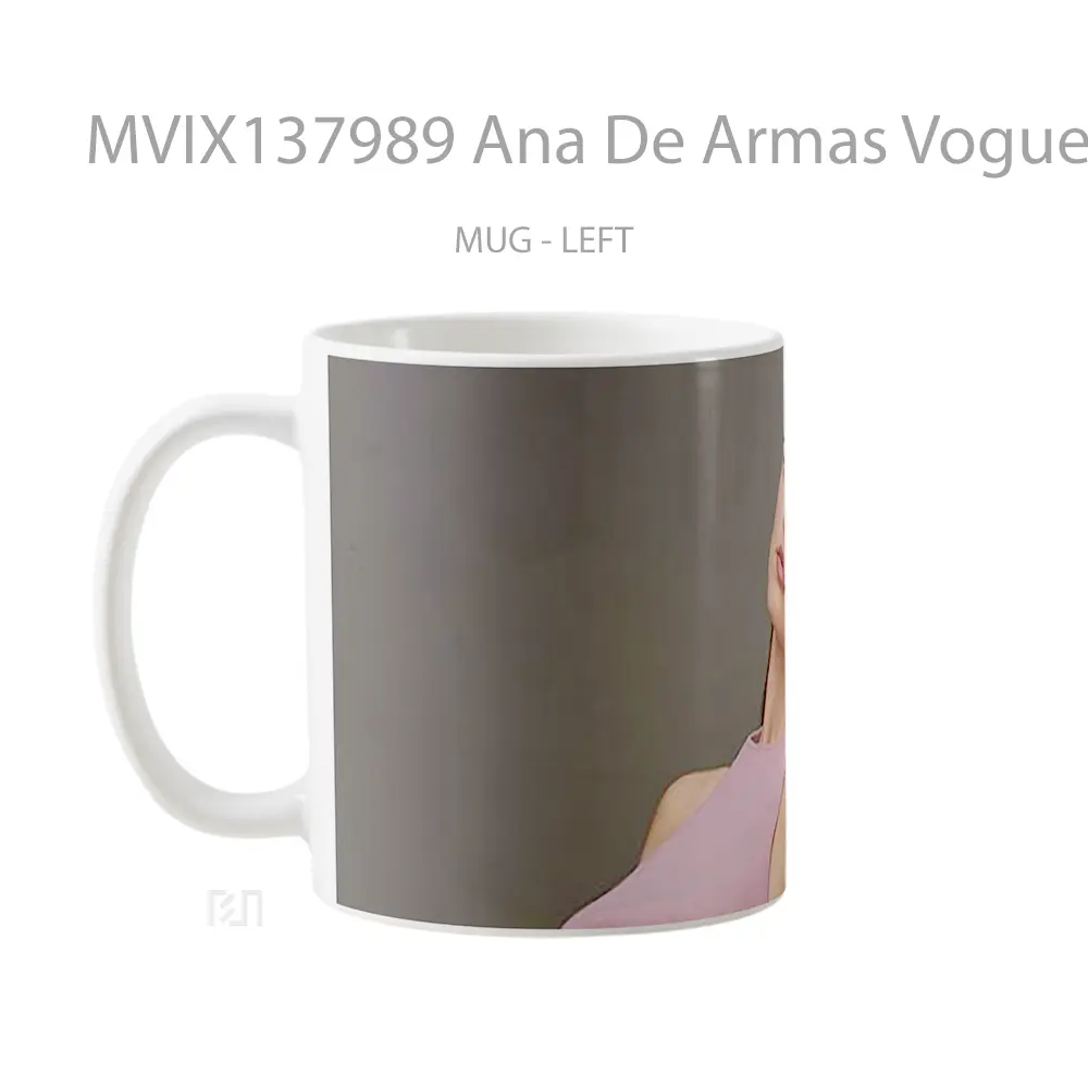 Mug Ana De Armas Vogue Spain Gelas Keramik Unik - All-side / Desain