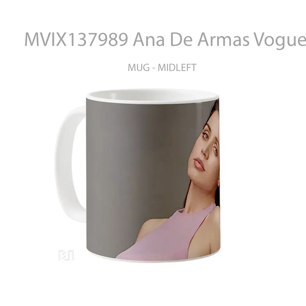 Mug Ana De Armas Vogue Spain Gelas Keramik Unik - All-side / Desain