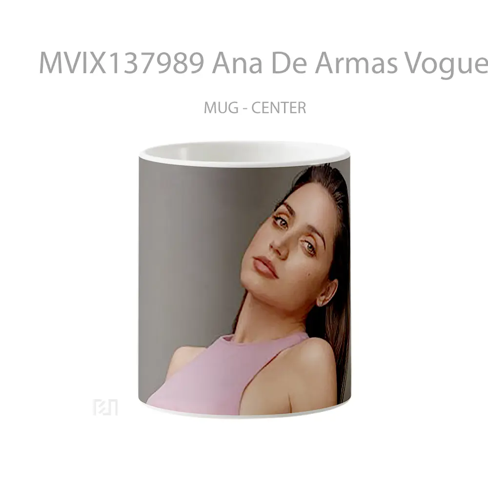 Mug Ana De Armas Vogue Spain Gelas Keramik Unik