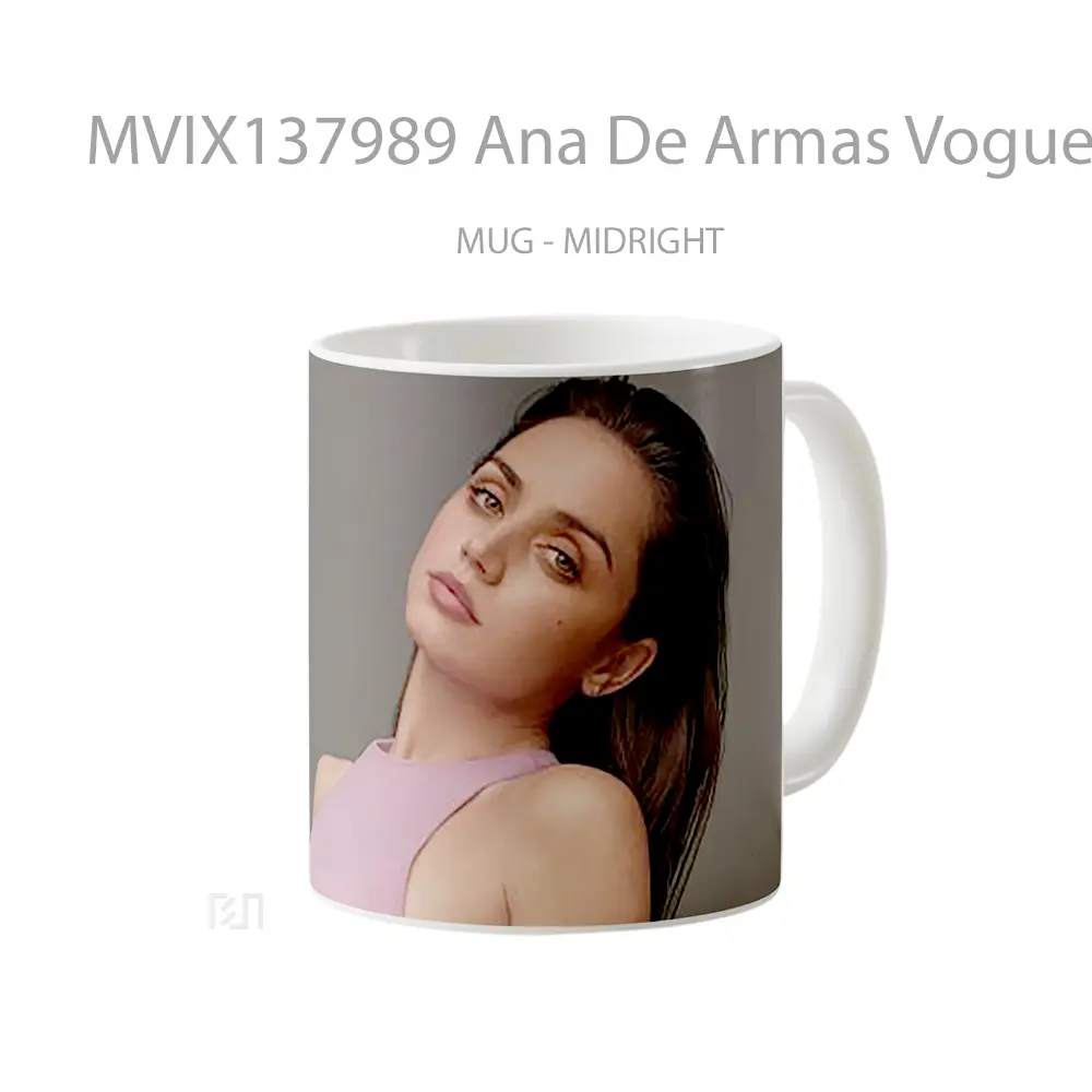 Mug Ana De Armas Vogue Spain Gelas Keramik Unik - All-side / Desain