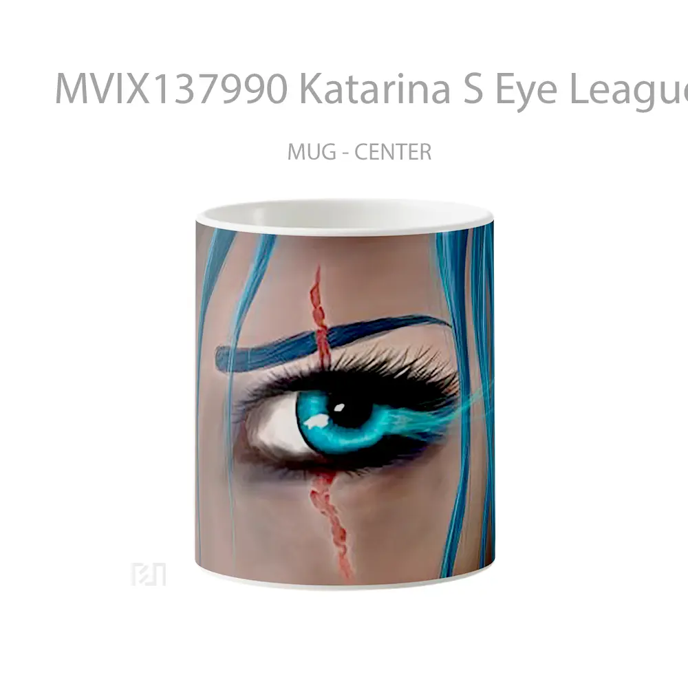 Mug Katarina S Eye League Of Legends Cangkir Gamer